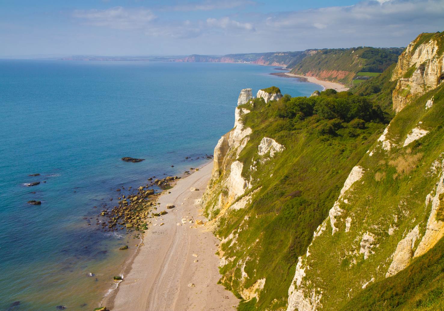 Branscombe beach Devon WG