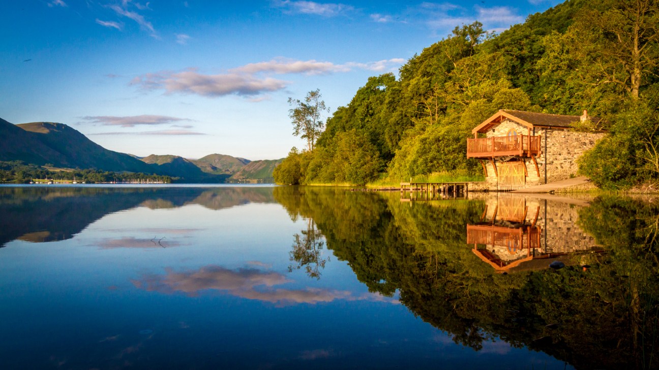 The Old Boathouse at Ullswater, Cumbria, England